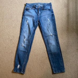 Calvin Klein ankle skinny jeans